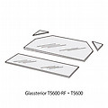 ガラスフタセット (Ga  Glassterior TS600-RF・TS600) #70995
